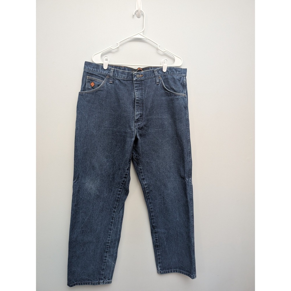 E5 Wrangler Riggs Men's FR 38x32 Carpenter Relaxed Flame Resistant Jean